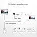 USB Type C Hub to VGA Adapter - Multiport USB C 3.1 Hub Female with Charging & Video Converter for Apple MacBook,ChromeBook Pixel Projector TV and More Type-c Devices