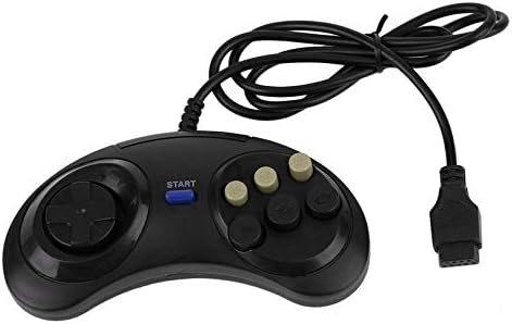 Six Buttoms Game Handle Command Pad Plastic Accessories Gamepad For Sega Megadrive for Mega Drive Deluxe Drive Wonder Mega