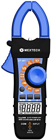 Mextech DT36T Ac Dc True Rms Digital Clamp Meter