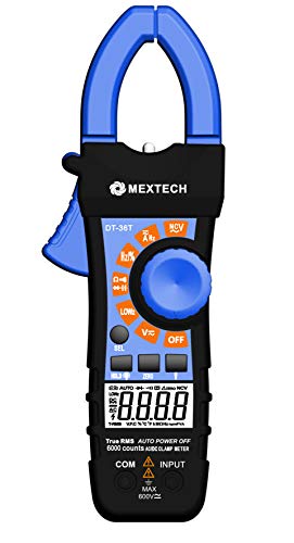 Mextech DT36T Ac Dc True Rms Digital Clamp Meter