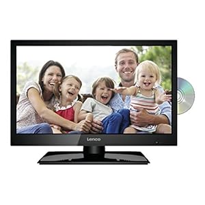 Lenco DVL-1962 – HD LED-TV – 18,5 inch – DVB T2 – DVD – Autoadapter – Zwart