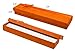 Novel Box® Cardboard Jewelry Bracelet Gift Boxes with Rosebug Bows in Assorted Colors 7.8X1.6X0.8 (Pack of 12) + NB Cleaning Cloth