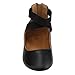 BELLA MARIE FC45 Girl's Toddler Criss Cross Elastic Ankle Strap Ballet Flats