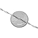 DSS 925 Sterling Silver Necklace for Women, Singapore Chain 2mm, Lobster Claw Clasps, Sterling Silver Chain, Italian Jewelry for Women, 18in