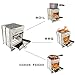 Wiixiong Outdoor Camping Stainless Steel Woodburning Stove, Home Portable Square Grill Rack Pan Roasters Charcoal Barbecue Oven Cookware Setthumb 3