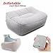 EASETRIP Inflatable Travel Foot Rest for Airplane, Home, and Office - Therapeutic Footrest Cushion for Long Travels