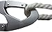 LeBeila 8 Shape Carabiner Aluminum Alloy Rope Buckle S Style Snap Clip Hook Keychain for Climbing, Hiking, Camping and Outdoor Livings (5 PCS)
