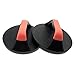 Wacces Push-up Push up Stand Bar for Workout Exercise (Black - (Rotating))