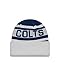 NFL Indianapolis Colts Biggest Fan 2.0 Cuff Knit Beanie, One Size, White