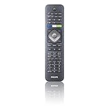 Philips SRP5018/27 8-In-1 Universal Remote Control, Black