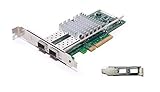 DELL 942V6 Dell Intel X520-DA2 Dual-Port 10Gb SFP+ PCI-e Low-Profile NIC