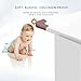 LONGFITE Corner Protectors and Edge Guards Baby Proof Corner Covers and Bumpers Cushion Food Grade Silicone Non-Choking Risk Chewing Safe with Strong Stickiness (8 Pack) (Dark Brown 8 Pack, Corner)