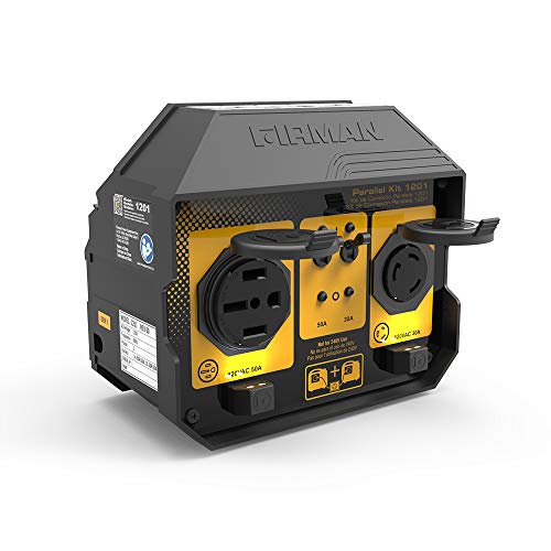 Firman 1201 50 Amp Parallel Kit for Inverter Generators, Black