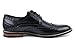 Bruno HOMME MODA ITALY PRINCE Men's Classic Modern Oxford Wingtip Lace Dress Shoes,PRINCE-3-BLACK,9.5 D(M) US