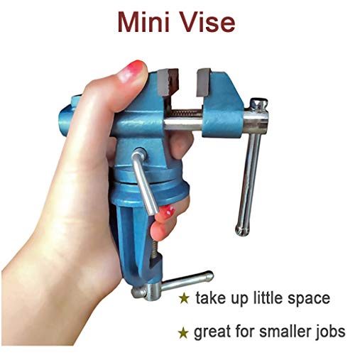 image for Mini Bench Vise Clamp on Vise 2