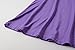 LARACE Women 3/4 Sleeve Tunic Top Loose Fit Flare T-Shirt(3X, Purple)