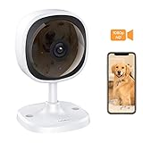 Lensoul 1080P HD Security Camera, Wireless IP Camera Built in Two-way Audio, Motion Detection, Security Surveillance CCTV Camera with Night Vision-Cloud Service Available