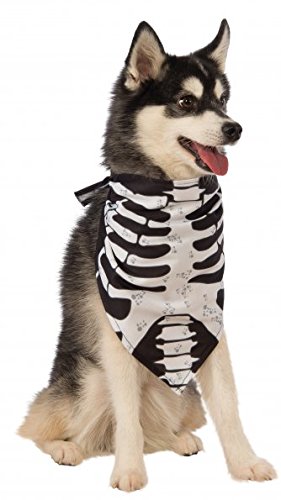Rubies Costume Skeleton Costume Dog Bandana