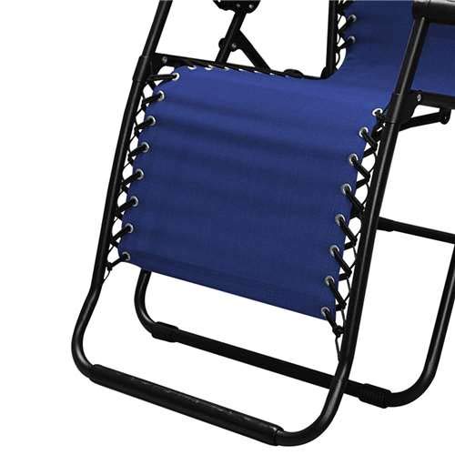 Caravan Sports Infinity Zero Gravity Chair - 2 Pack, Blue - Thumbnail 2