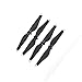 Helistar Composites Propeller 2 Pairs Quick Release Propellers CCW/CW Props Blades For Dji Mavic Air Drone Accessories (Black+White Stripes)