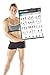 FTKL Kettlebell High Intensity Exercises - Laminated Poster / Chart - Strength & Cardio Training Chart - Core - Chest - Legs - Shoulders & Back - Build Muscle, Tone & Tighten 18
