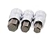 ABN 3 Piece 1/2in Drive Metric Hex Bit Socket Set, 12, 14, and 17 millimeters