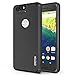 Huawei Google Nexus 6P Case, OMOTON High Impact Resistant Fully Protective Dual Layer Case with [Soft TPU Interior] [Durable PC Exterior] [Fashion Design], Black