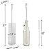Baby Bottle Brush Cleaning Set (3 Piece) – Deep Cleaning Baby Bottle Cleaner Kit Includes Bottle Brush, Nipple Brush with Detailing Silicone Tip and Straw Sippy Brush