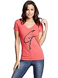 G by GUESS Women's Dorine Flocked Logo Tee