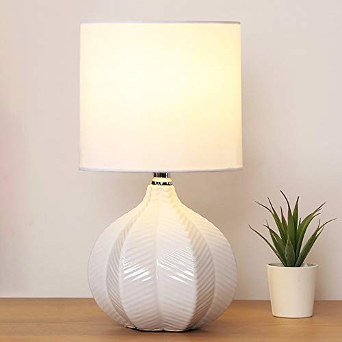 SOTTAE Modern Style Small Ceramic Milk Color Unique Desgin Bedside