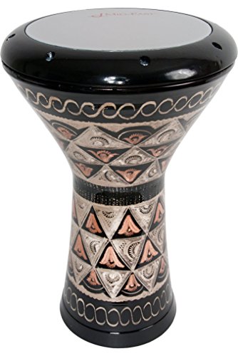 Copper Doumbek, 11", Dark, Synthetic