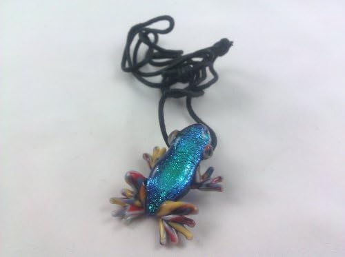 Frog - Glass Pendant Necklace
