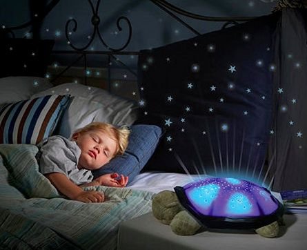 Kanish Sales Turtle Night Sky Lamp Projector LED Light Star Music Toy for Baby Kids