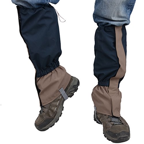 AMYIPO Unisex Snow Leg Gaiter Hiking Boots Gaiters Waterproof Draw