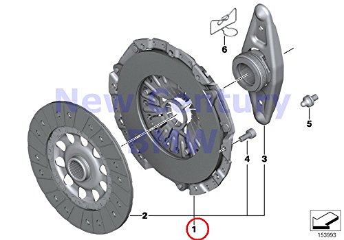 BMW Genuine Clutch Set Clutch Parts D=240MM 535i 135i X1 28iX 135i Z4 35i 335i 335i 335i 335i 335i 335i 535i 535i 535iX 320iX 328d 328iX 335i 335iX 320iX 340i 340iX 428iX 435i 435iX 435i 435i