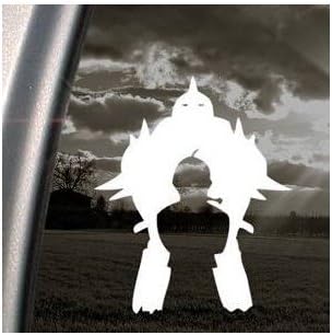 Fullmetal Alchemist Elrich Bro White Color Adhesive Vinyl Helmet Laptop Macbook Notebook Car Wall Art Decoration Car Art Auto Sticker Decal
