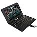AGPtek® 2 in 1 Waterproof Wireless Bluetooth Removable Keyboard + Protective PU Stand Case Cover For For Kindle fire HD 8.9 (NOT for HD 8, HD 10, HDX 8.9!)