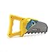 Prextex Dinosaur Themed Kids Tool Belt with Adjustable Children's Carpentry Construction Yellow Hard Hat Dinosaur Toys