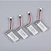 YouCute 4pcs 450mAh Battery and 1to6 Charger for T5G T5W JJRC H29G H29W Focus FPV and Hornet FPV drone transmitter RC quadcopter drone spare parts