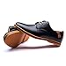 Seakee Men's Leisure Lace-up Flat Oxford Dress Shoes