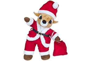STUFFEMS TOY SHOP Santa Claus Outfit Fits Most 14" - 18" Build-a-Bear and Make Your Own Stuffed Animals