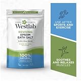 Westlab Epsom Bath Salts 1000g Pack of 4 Pure Mineral Magnesium Sulfate view 3