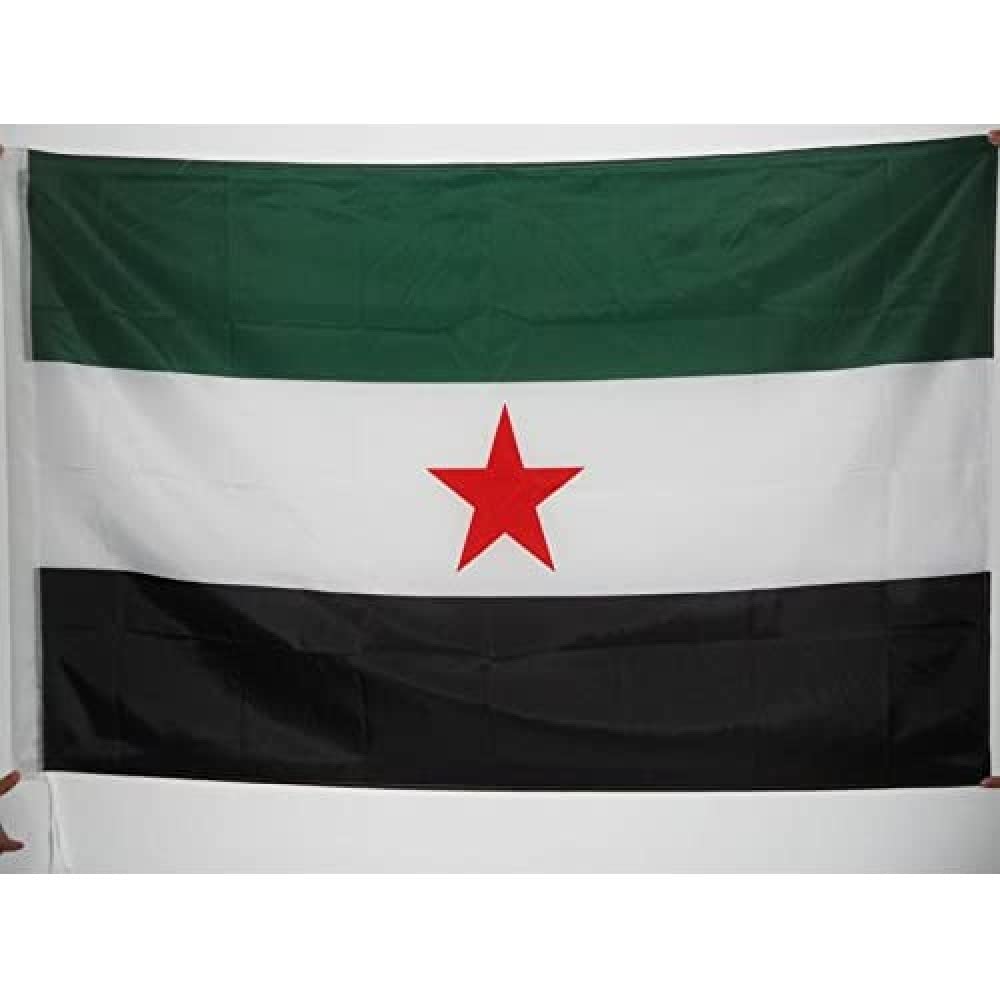 AZ FLAG - Estremadura Independentist Flag - 3x5 Ft - Extermadura nationalist Banner with Sleeve - 100% Polyester - Fade Resistant - Vivid Colors - 3' x 5' Feet - 150x90 Cm