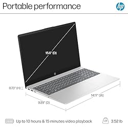 HP Pavilion 15.6" HD Touchscreen Laptop | 8GB RAM