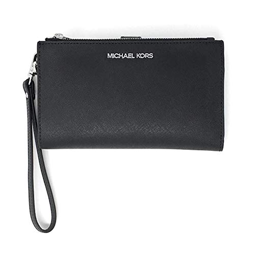 Michael Kors Women's Jet Set Travel Double Zip Wristlet black Size: Medium — image 1