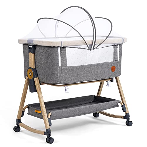 Maydolly Baby Bedside Sleeper, Portable Baby Crib Baby Bed with