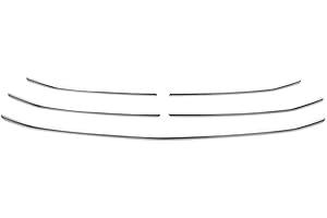OMAC Front Bumper Grill Trim for Mercedes Sprinter W907 910 2019-2024 Brushed Steel
