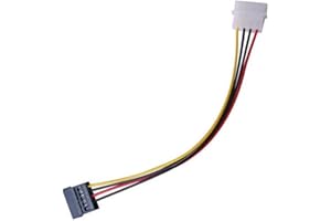 1Pcs Sata 15 Pin Female to 4 Pin Male Power Connector Cable High Speed Sata Power Cable Adapter Professional Process