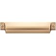 Top Knobs - TK774HB - Channing Cup Pull 5" - Honey Bronze - Barrington Collection