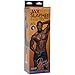 Doc Johnson Signature Series - Jax Slayher - 10 Inch Realistic ULTRASKYN Dildo with Removable Vac-U-Lock Suction Cup - F-Machine & Harness Compatible - for Adults Only, Chocolate
